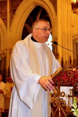 2011 Lourdes Pilgrimage - Upper Basilica Mass (31/67)